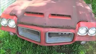 1970 1972 Pontiac GTO Field Find Dreamgoatinc Classic and Muscle Car Videos