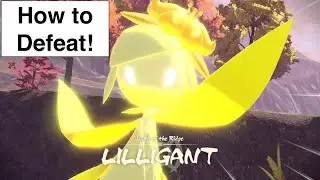 Pokemon Legends Arceus - How to Defeat Lilligant