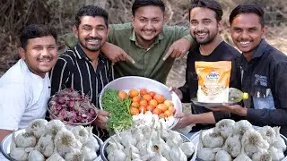 Aakha Lasan Nu Shaak | Village Style | આખા લસણ નું શાક | Shiyala Special Recipe | Farm Rasoi