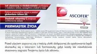 Spot reklamowy - Tabletki Ascofer