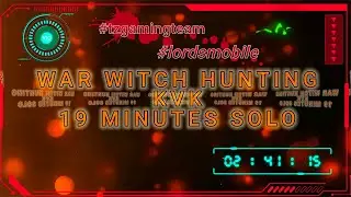 Lords Mobile KVK - WAR WITCH HUNTING SAGA 02 #lordsmobilekvk #tzgamingteam #warwitch #kvk