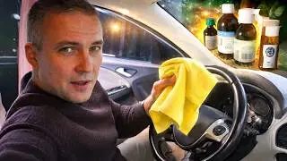 Как очистить лобовое стекло изнутри