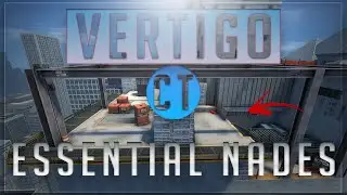 CS:GO Vertigo Essential CT Smokes 2020 128tick