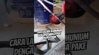 cara las pipa alumunium dengan pipa tembaga pake pakan aluplatinum #airconditioner #ac