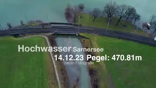 Hochwasser Sarneraatal Dezember 2023 in Obwalden