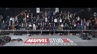 Bastidores Marvel Studios 10 anos