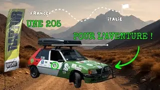 Raptor on a 205 Rally Raid 🏁 | Reinforced bull bar for adventure
