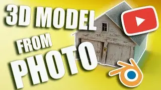 A New Way To Model Using Photo Texture In BLENDER!!!