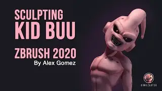 Zbrush 2020 Sculpting Kid Buu