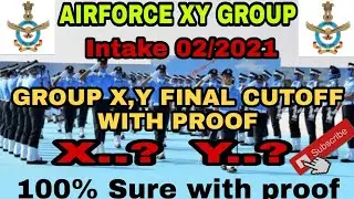 airforce group xy final cutoff with proof|airforce final result 2021|airforce merit 2021|