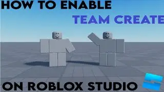 How to Enable Team Create on Roblox Studio
