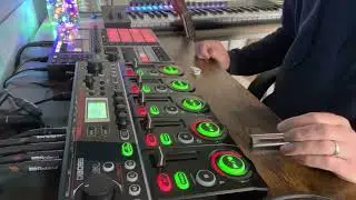 Live looping - lapsteel guitar, SP404mk2, Maschine Plus and RC505mkii