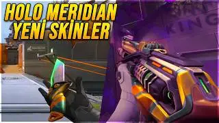 LEGENDARY FINISH? VALORANT NEW HOLO MERIDIAN SKINS!