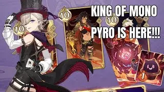 Lyney One Shots Enemies With A Single Skill! | Genshin TCG