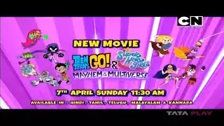 Cartoon Network India Teen Titans Go vs DC Super Hero Girls Mayhem in the Multiverse Promo (2024)