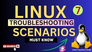 Linux Troubleshooting Questions Asked In Interviews | Linux Real-time Troubleshooting | Part-7