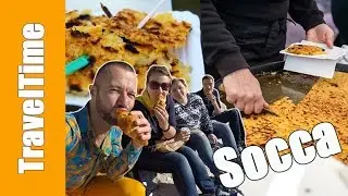 СОККА Пати (Socca Party) на Карнавале в Ницце + РЕЦЕПТ СОККИ - вкусная нутовая лепёшка / блины