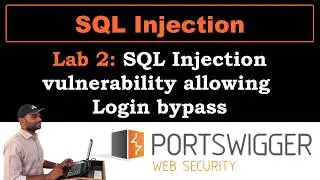 SQL Injection 2 | SQL injection vulnerability allowing login bypass