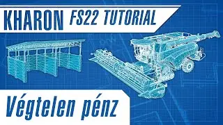 Farming Simulator 22 | Tutorial - Magyarul | Végtelen Pénz - Money cheat
