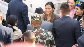 KP Oli cup  राष्ट्रिय युवा सङ्घको आयोजनामा एन्फा खेलमैदानमा के पी सर्पमा ओलीको opening गर्न पुगे