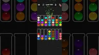 Ball Sort Color Water Puzzle Solution Level 1051