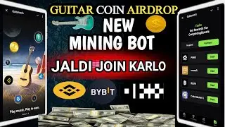 Guitar Coin New Airdrop || Airdrop New Update || Listing On Binance || Airdrop Withdrawal Update