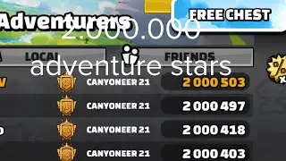 Reach 2.000.000 adventure stars.My journey of my adventure game