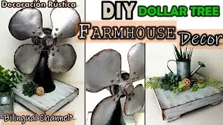 Dollar Tree DIY | Farmhouse Decor Ideas | Decoracion Rustica