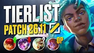 NEW S TIER CHAMPION! Patch 26.11, Midlane TIERLIST New League of Legends Meta │ PATCHCAST