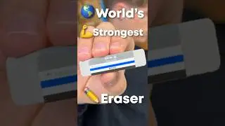 Does the World's Strongest Eraser Work?!