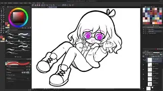 Doing some art commission work