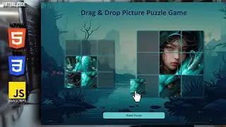 Build Puzzle Game using HTML, CSS & JS 🚀 | Javascript Projects For Beginners