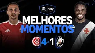 Internacional 4 x 1 Vasco | Highlights | Brazilian Championship 2026