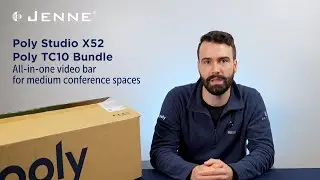 Unboxing Poly Studio X52 All-In-One Video Bar with TC10 Controller Kit