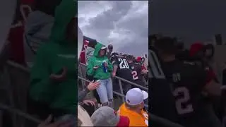 EAGLES FAN FIGHTS TAMPA BAY BUCCANEERS FAN DURING NFL PLAYOFFS 😭