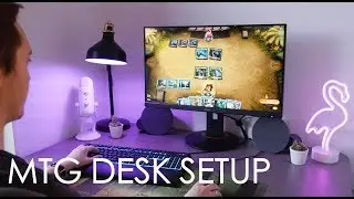 The MTG themed Desktop Setup