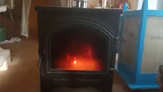 Отзыв на одну из самых простеньких железных печей.