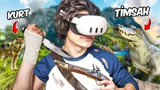I SURVIVED WITH CREATURES ON A DESERT ISLAND! - iplusd VR