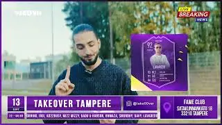 Takeover Tapahtuma 13.9 Fame Club Tampere