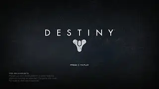 Destiny Introduction Story-Beta Version PS4