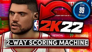 NIKOLA VUCEVIC BUILD 2K22 NEXT GEN! | THIS CENTER BUILD CAN DO IT ALL IN NBA 2K22!