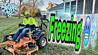 THAT’S A WRAP! The Final Leaf Cleanup Of The Season!!!!! (NO NEED FOR A WORKOUT TODAY)