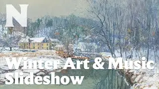 Escape with cozy winter art from the National Gallery of Art | 4K Art Show