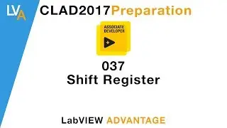 LabVIEW CLAD 037 Shift Register
