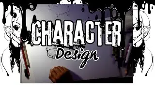 How I design & draw my characters | BADSHXTBUN | Twitch Art Stream summary