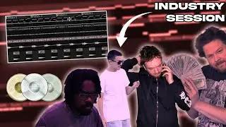 Inside a REAL Studio Session... (A$AP Ant's Producer, KSuave's Producer, and more)