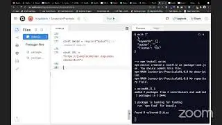 JavaScript Practical Introduction: Live Coding