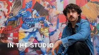In the Studio of Contemporary Digital Artist Matthew Stone