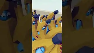 SPEAR THROWER GOD vs 100x BANANACATS - Totally Accurate Battle Simulator TABS