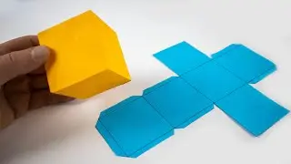 How to Make a Cube - Square Prism Making | How to Make a Square Prism?